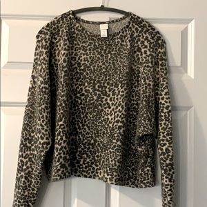 H&M Leopard blouse